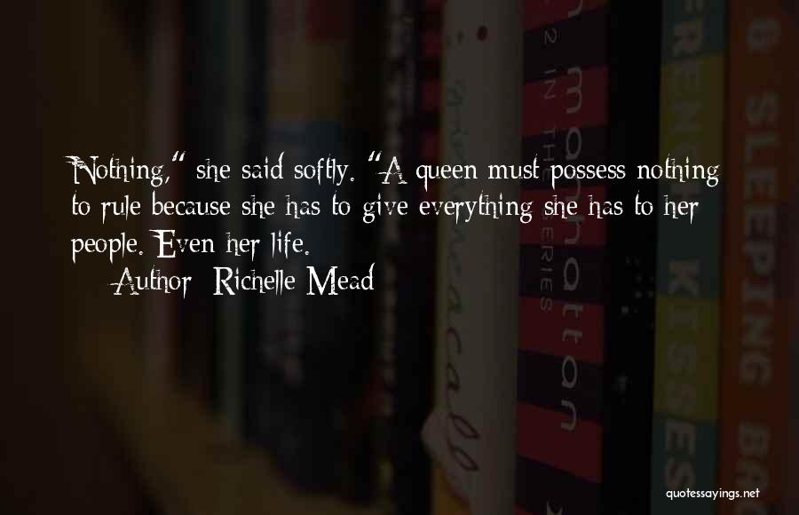 Lissa Quotes By Richelle Mead