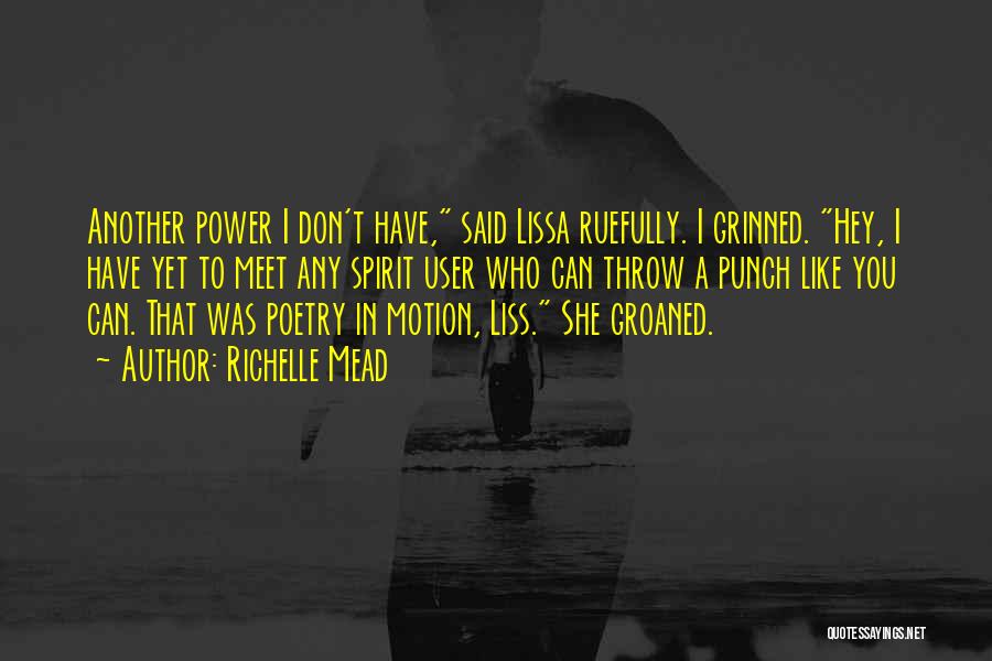 Lissa Quotes By Richelle Mead