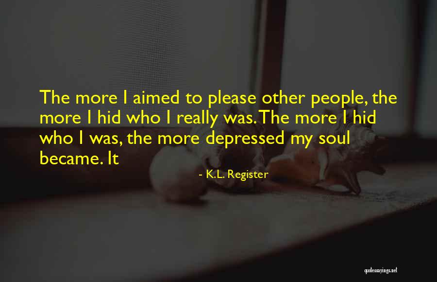 Lissencephaly Ribbon Quotes By K.L. Register Lissencephaly Ribbon Quotes By K.L. Register