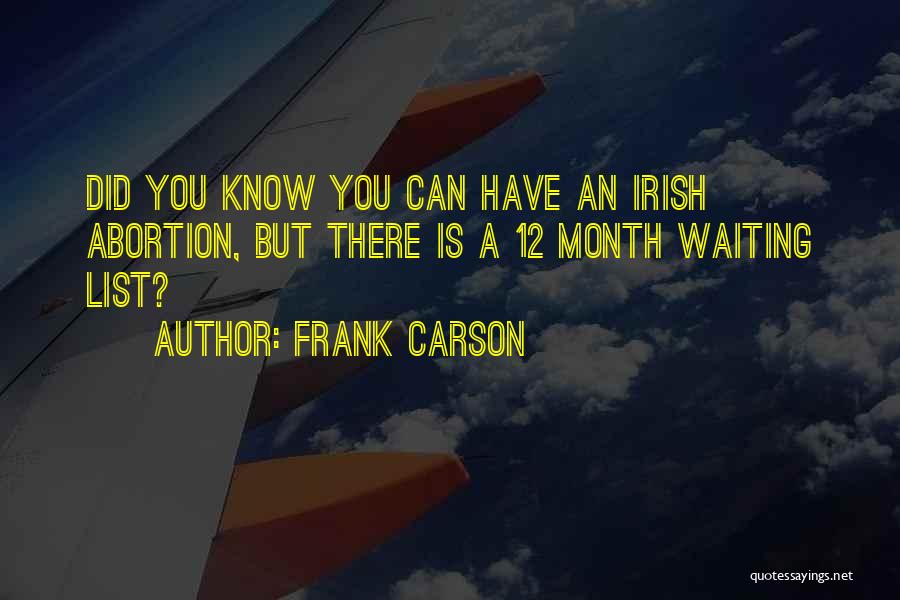 List Funny Quotes By Frank Carson