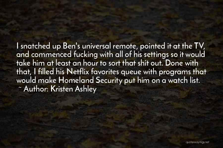 List Of Favorites Quotes By Kristen Ashley