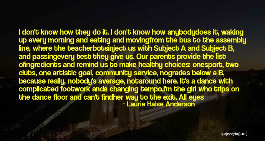 List Of Girl Quotes By Laurie Halse Anderson