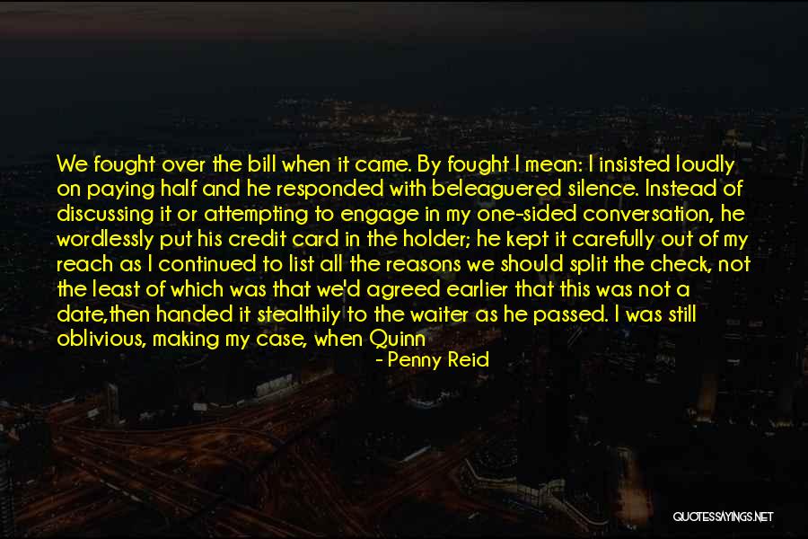List The Bill Quotes By Penny Reid List The Bill Quotes By Penny Reid