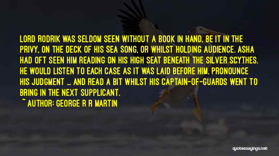 Listen Song Quotes By George R R Martin