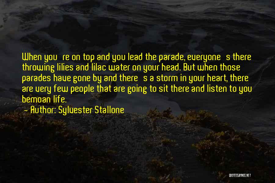 Listen To Heart Or Head Quotes By Sylvester Stallone