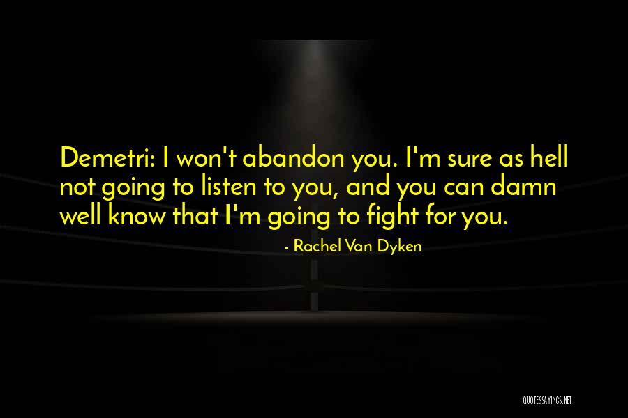 Listen To Quotes By Rachel Van Dyken