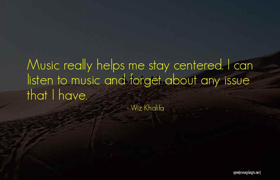 Listen To Quotes By Wiz Khalifa