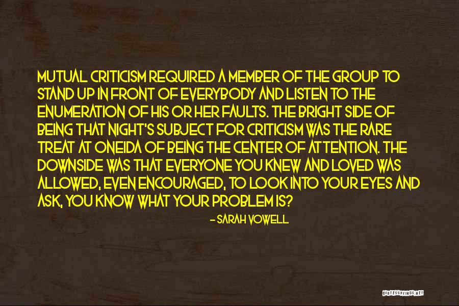 Listen To Your Quotes By Sarah Vowell