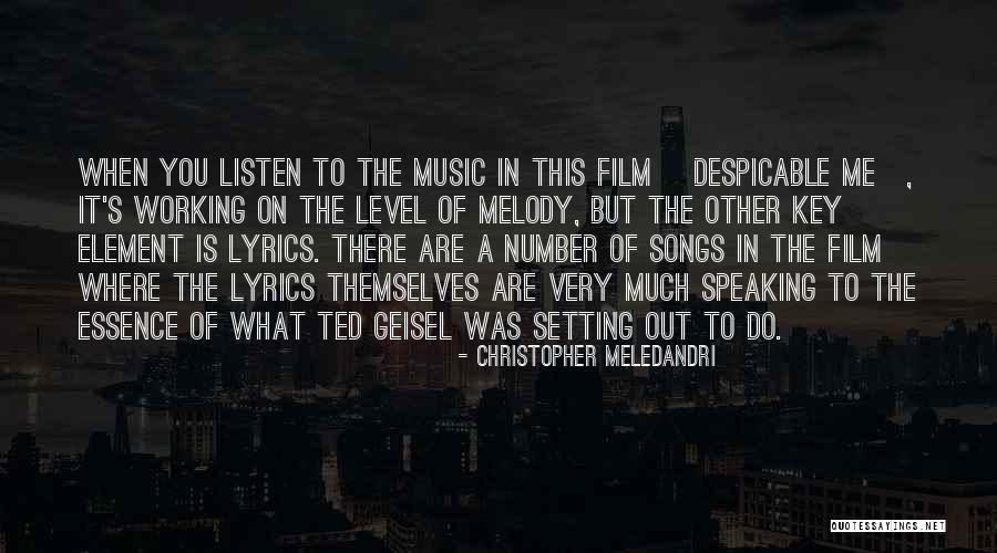 Listen When Someone Is Speaking Quotes By Christopher Meledandri Listen When Someone Is Speaking Quotes By Christopher Meledandri