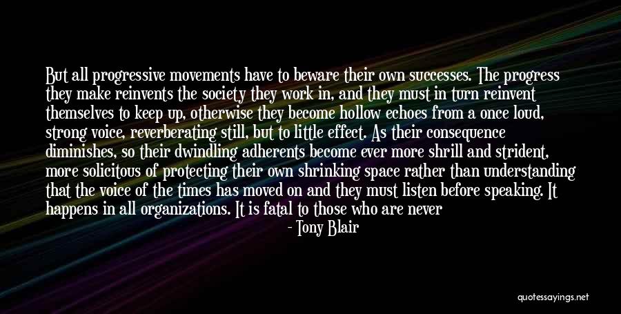 Listen When Someone Is Speaking Quotes By Tony Blair Listen When Someone Is Speaking Quotes By Tony Blair