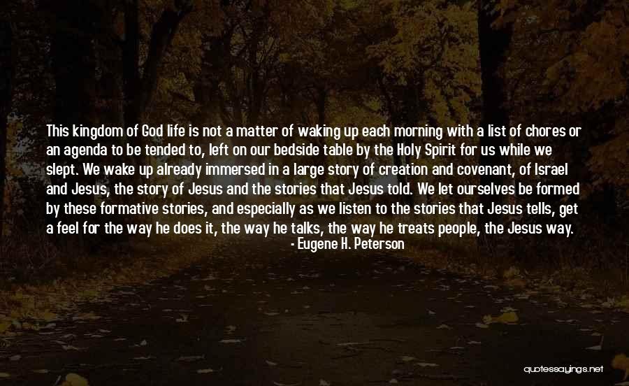 Listen When Someone Talks Quotes By Eugene H. Peterson Listen When Someone Talks Quotes By Eugene H. Peterson