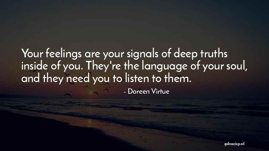 Listen Your Soul Quotes By Doreen Virtue