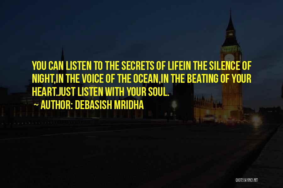 Listen Your Voice Quotes By Debasish Mridha