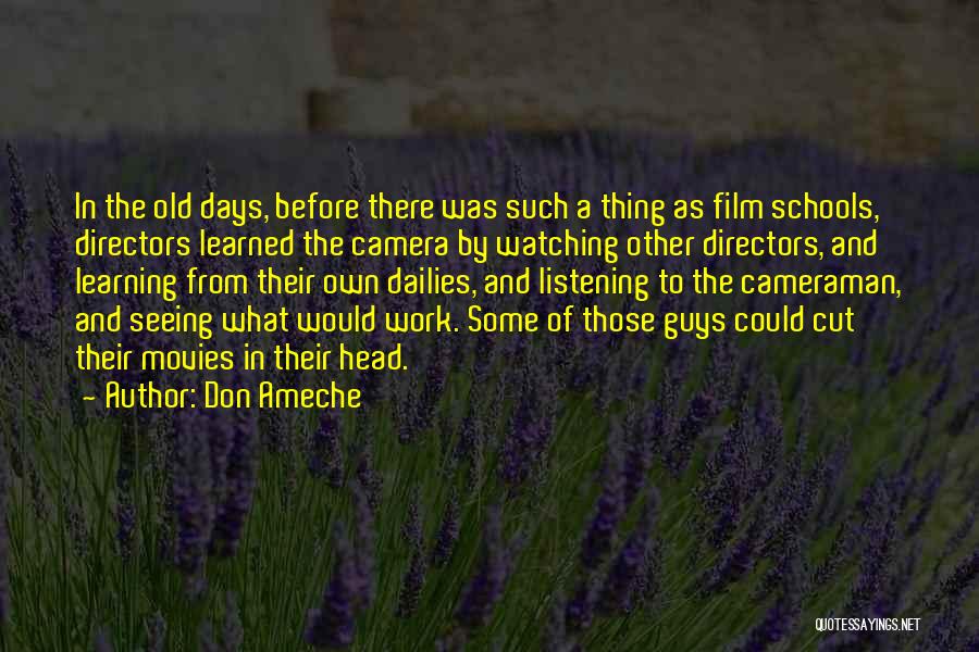 Listening And Learning Quotes By Don Ameche