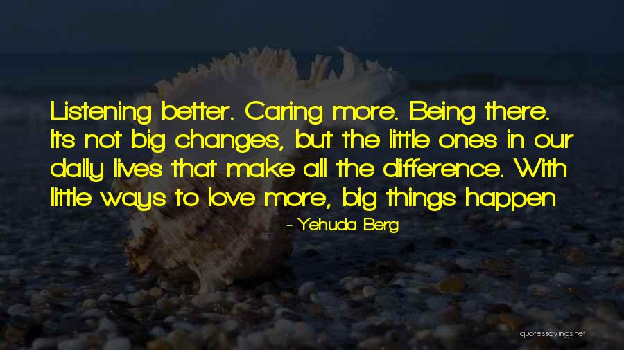 Listening Quotes By Yehuda Berg