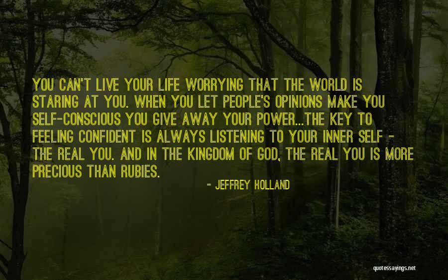 Listening To God Quotes By Jeffrey Holland