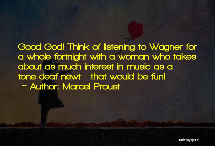 Listening To God Quotes By Marcel Proust