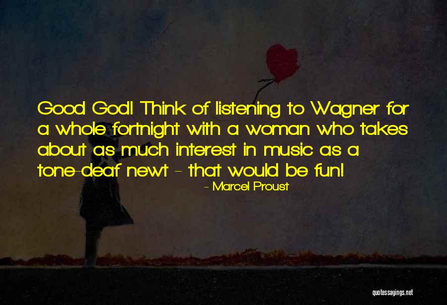 Listening To God Quotes By Marcel Proust