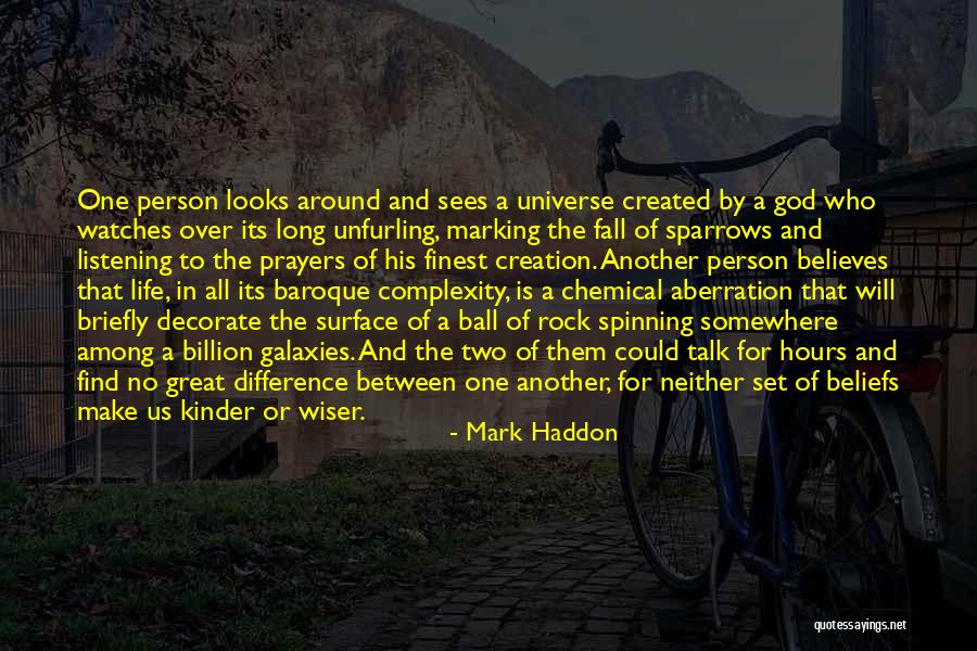 Listening To God Quotes By Mark Haddon