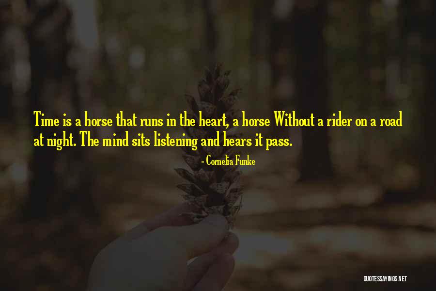 Listening To Heart Or Mind Quotes By Cornelia Funke Listening To Heart Or Mind Quotes By Cornelia Funke