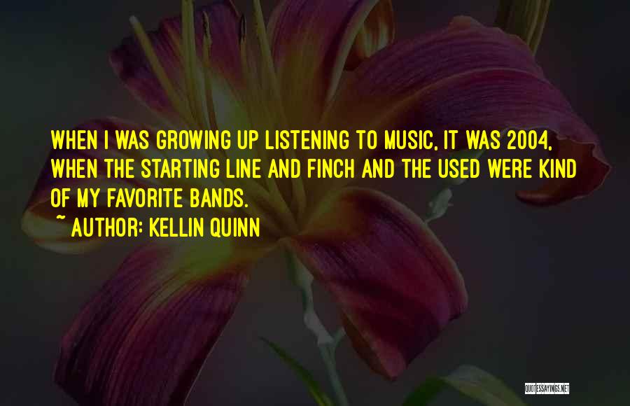 Listening To Music Quotes By Kellin Quinn