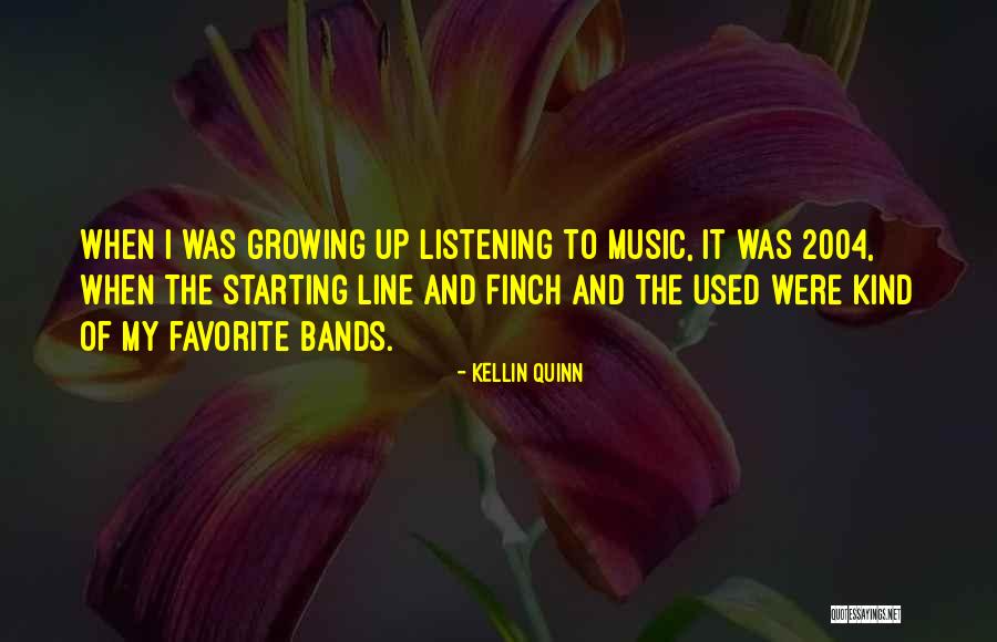 Listening To Music Quotes By Kellin Quinn