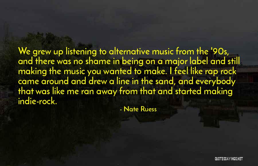 Listening To Music Quotes By Nate Ruess