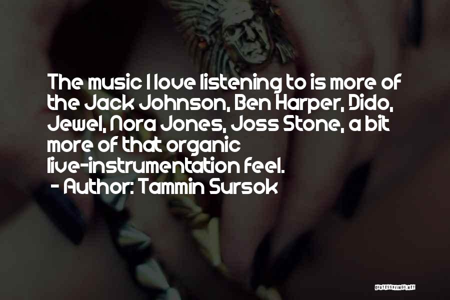 Listening To Music Quotes By Tammin Sursok