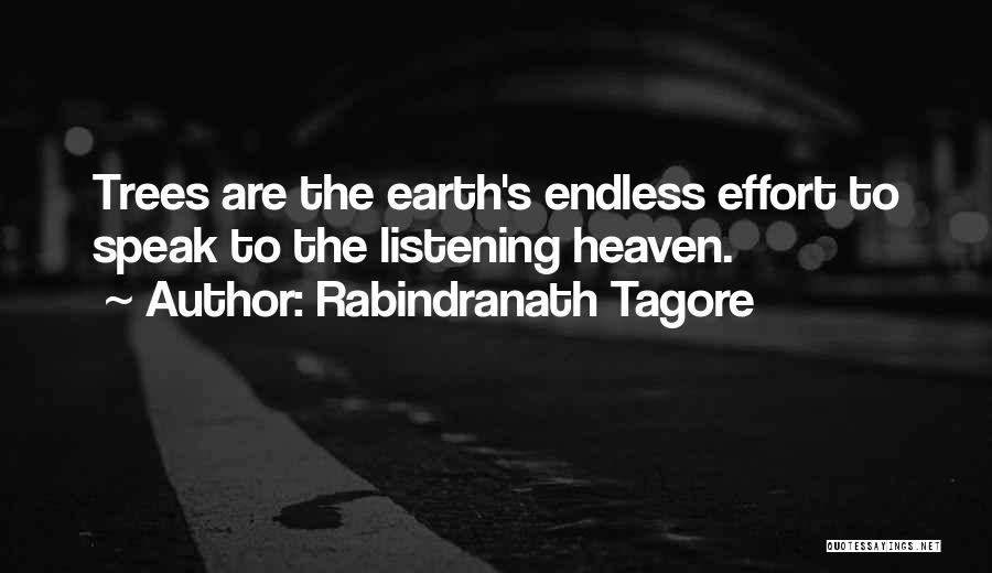 Listening To Nature Quotes By Rabindranath Tagore