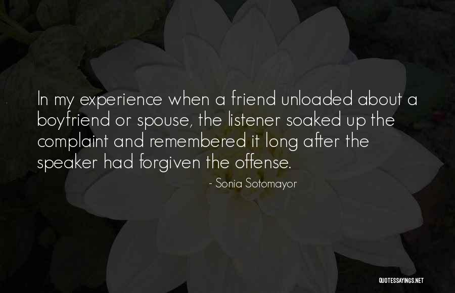 Listening To Your Spouse Quotes By Sonia Sotomayor Listening To Your Spouse Quotes By Sonia Sotomayor