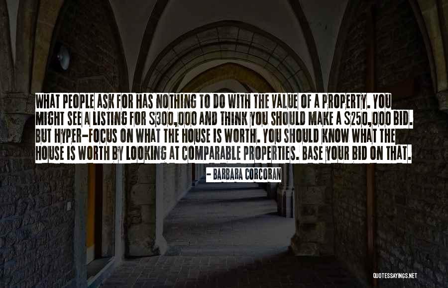 Listing Quotes By Barbara Corcoran