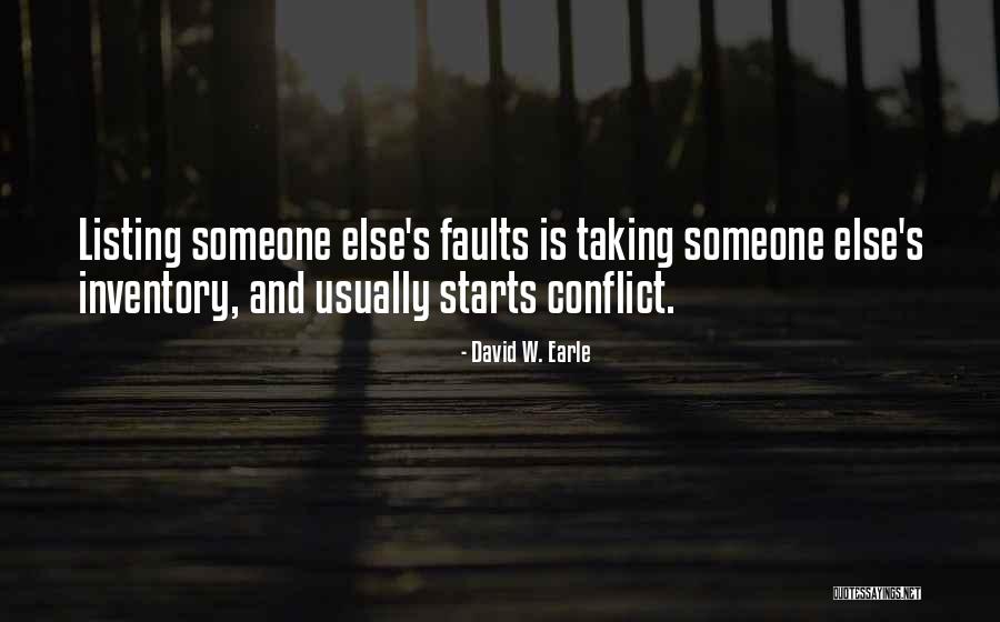 Listing Quotes By David W. Earle