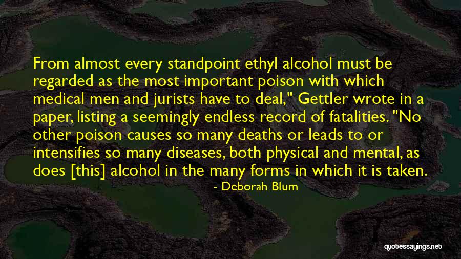 Listing Quotes By Deborah Blum