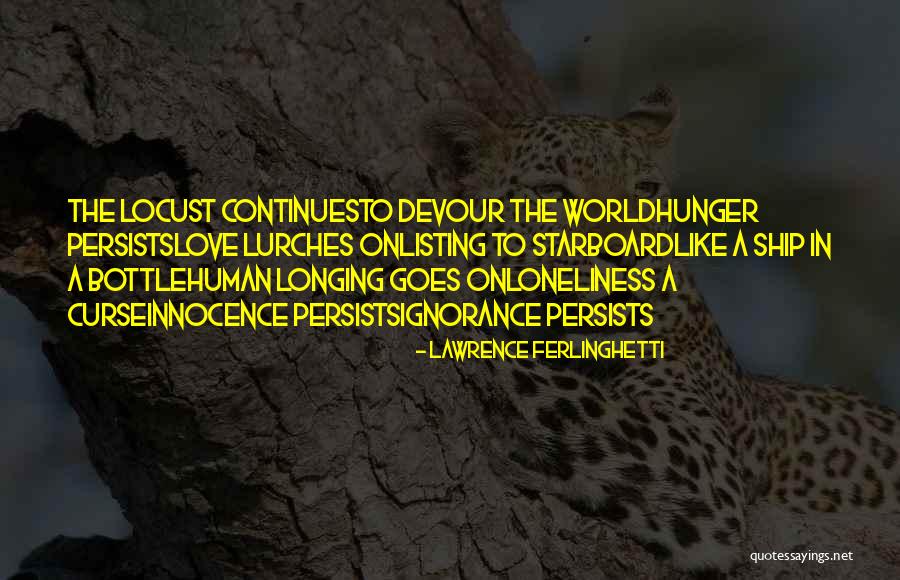 Listing Quotes By Lawrence Ferlinghetti