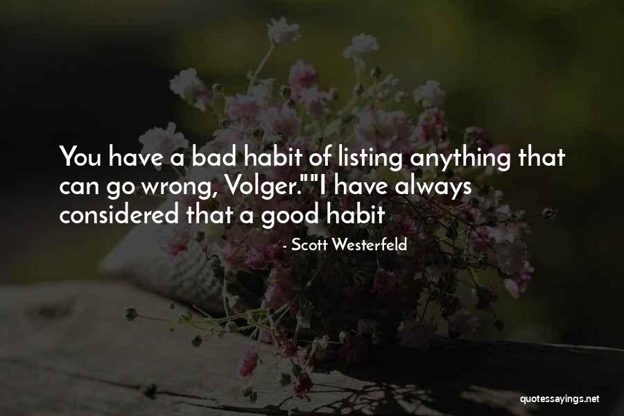 Listing Quotes By Scott Westerfeld