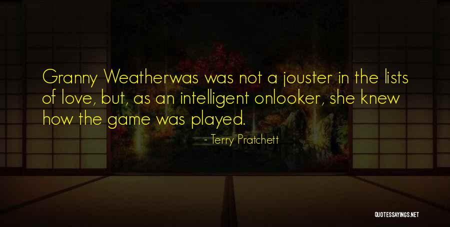 Lists Of Love Quotes By Terry Pratchett