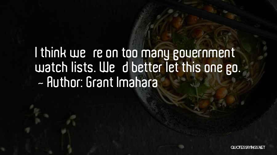 Lists Quotes By Grant Imahara