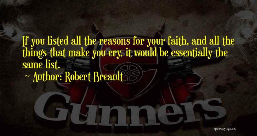 Lists Quotes By Robert Breault