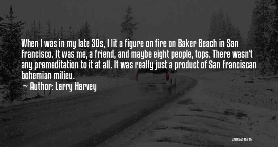 Lit A Fire Quotes By Larry Harvey