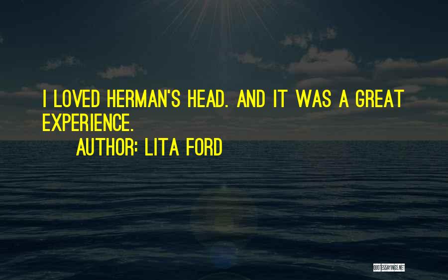 Lita Ford Quotes 1286331