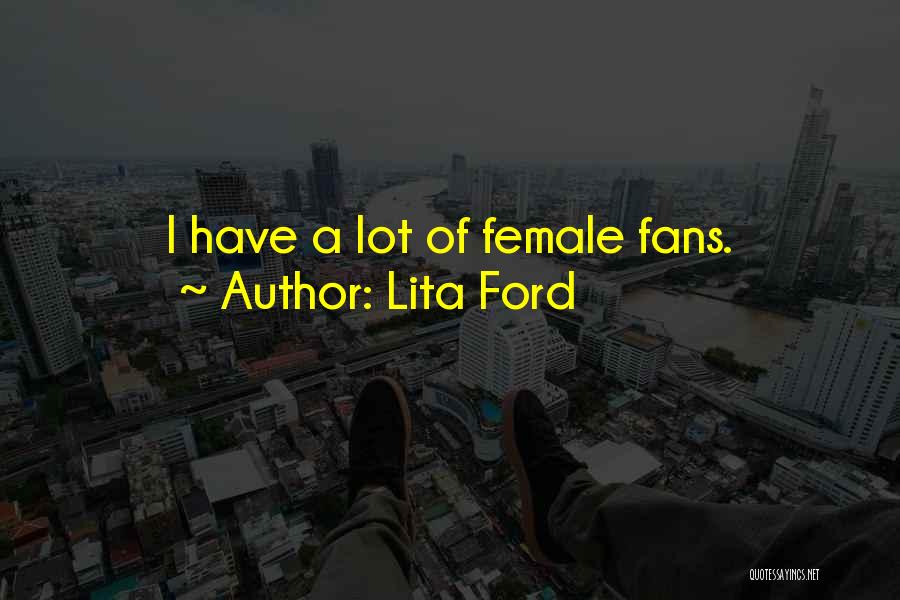 Lita Ford Quotes 235879