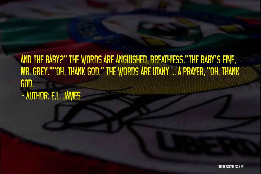 Litany Quotes By E.L. James