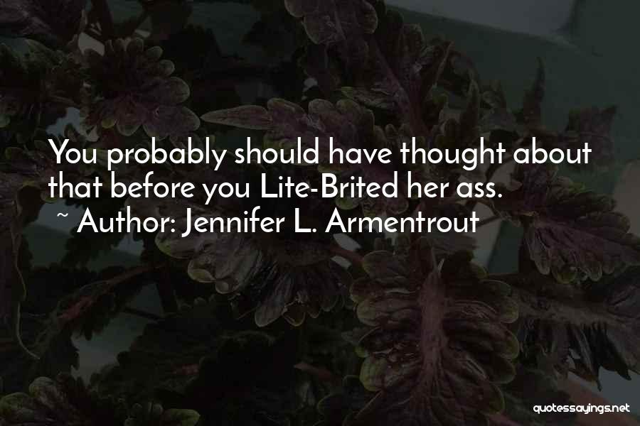 Lite Quotes By Jennifer L. Armentrout