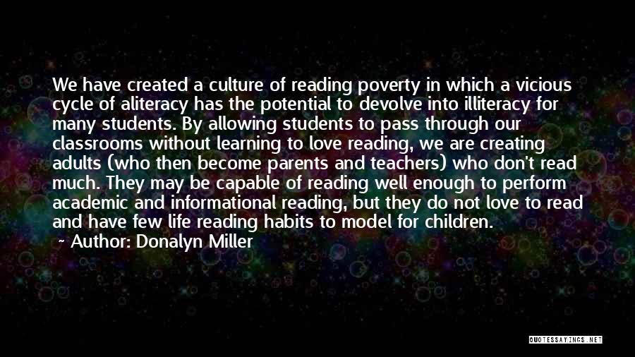 Literacy And Reading Quotes By Donalyn Miller