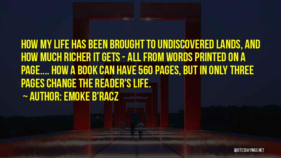 Literacy And Reading Quotes By Emoke B'Racz