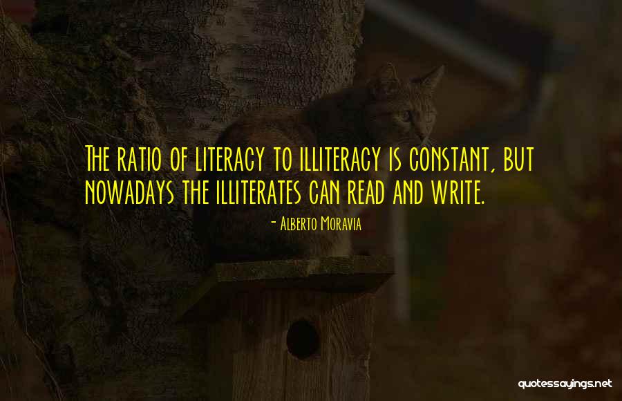 Literacy And Writing Quotes By Alberto Moravia Literacy And Writing Quotes By Alberto Moravia