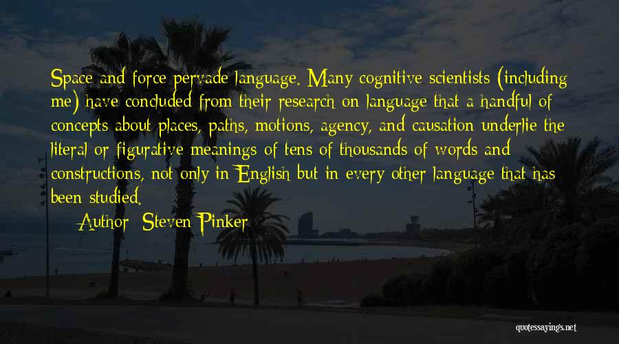 Literal And Figurative Quotes By Steven Pinker