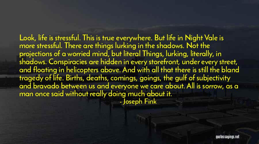 Literal Life Quotes By Joseph Fink