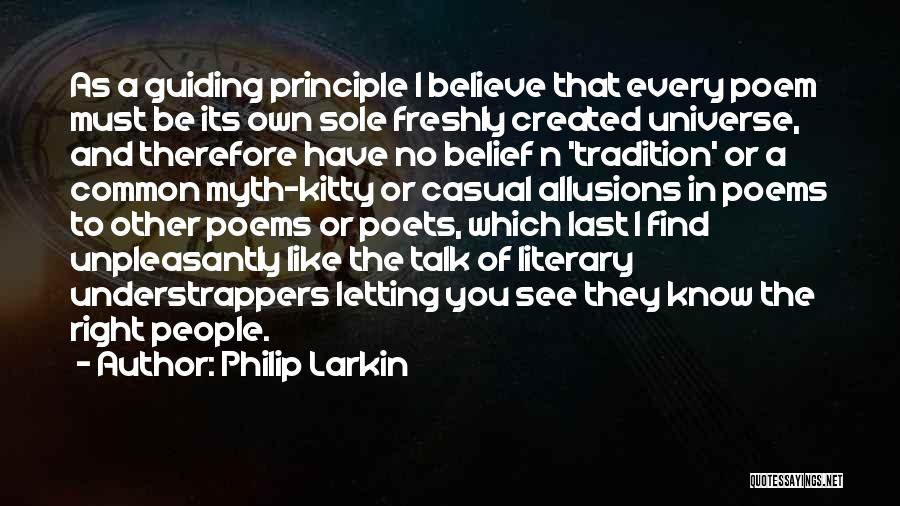 Literary Allusions Quotes By Philip Larkin