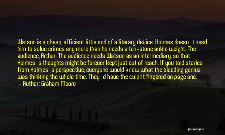 Literary Device Quotes By Graham Moore